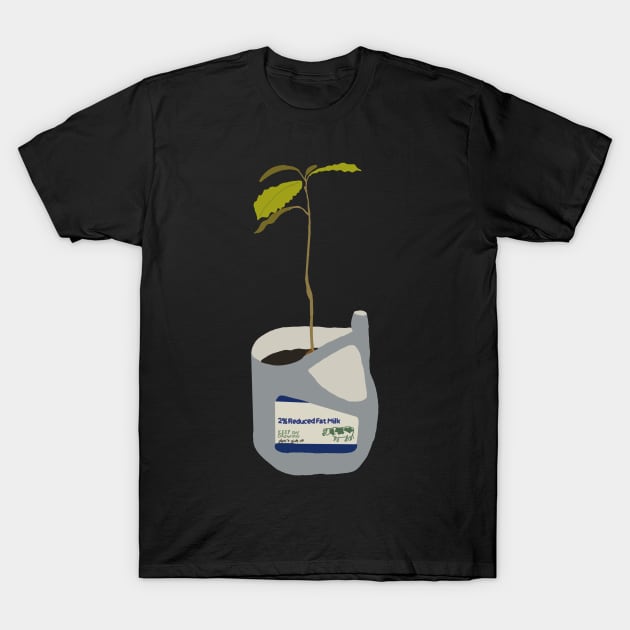 Avocado plant T-Shirt by gremoline